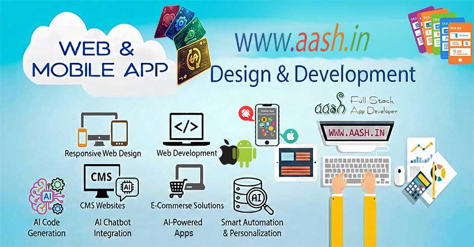 Aash Full Stack Development - Web & App Design And Web & App Development from Delhi NCR India